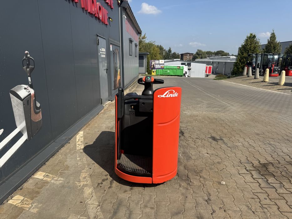 Paleciak elektryczny Linde T 20 Sp 2020 r rydwan widły 240 cm wózek