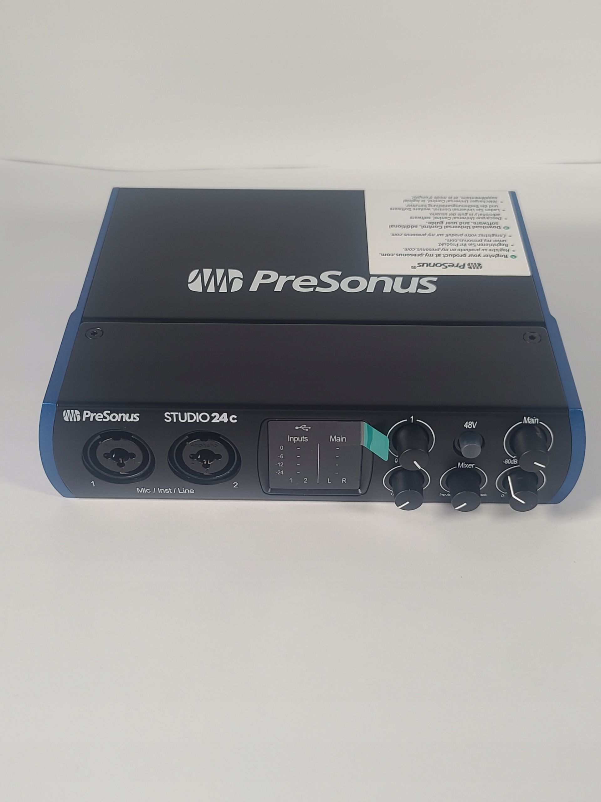 Interfejs PreSonus Studio 24c