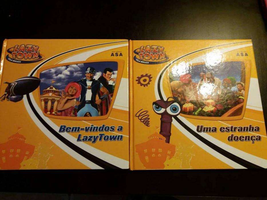 2 livros lazy town