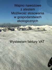 Wapno nawozowe, magnezowe, węglanowe