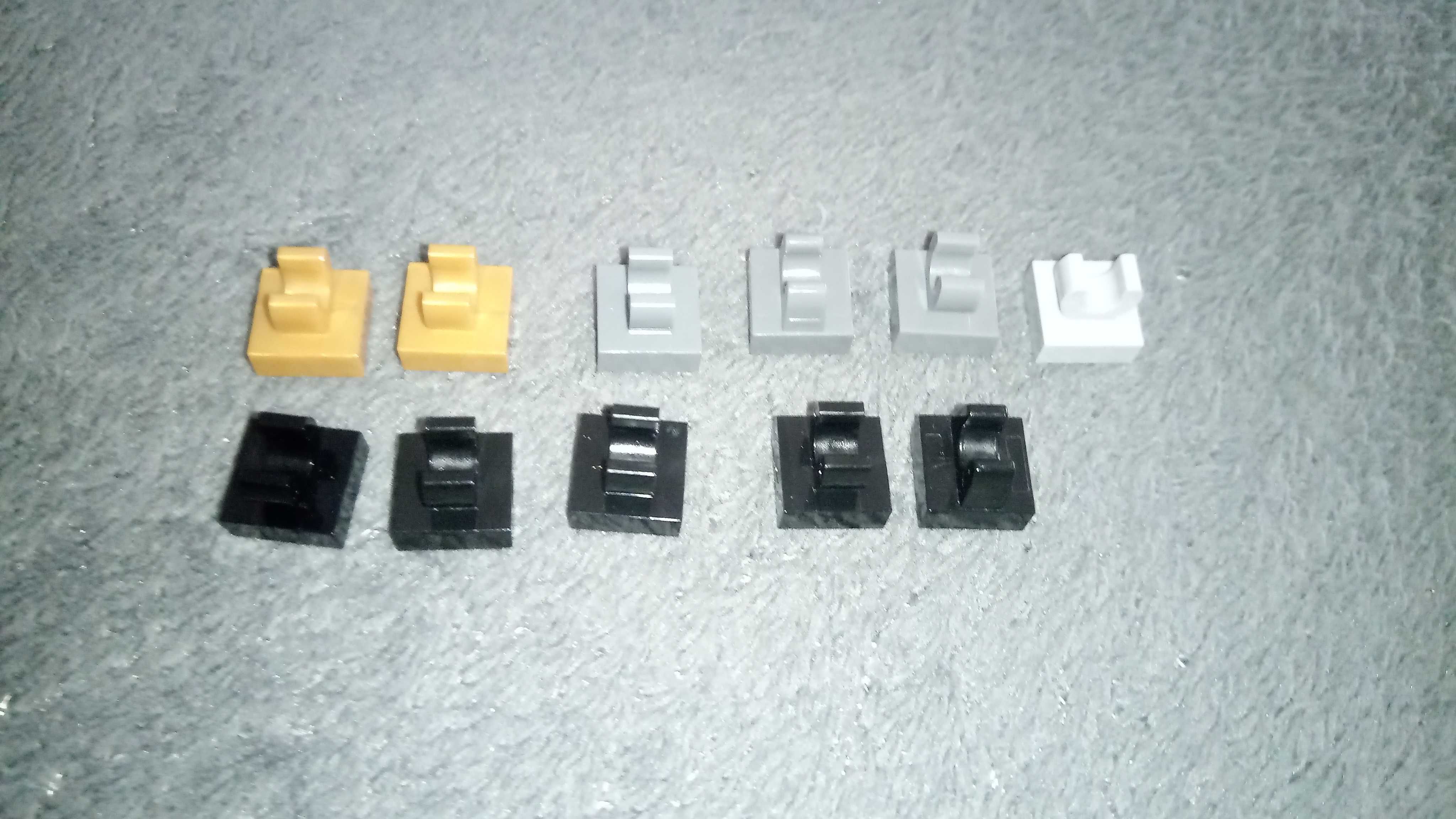 LEGO klocek zaczep rączka 1x1 mix