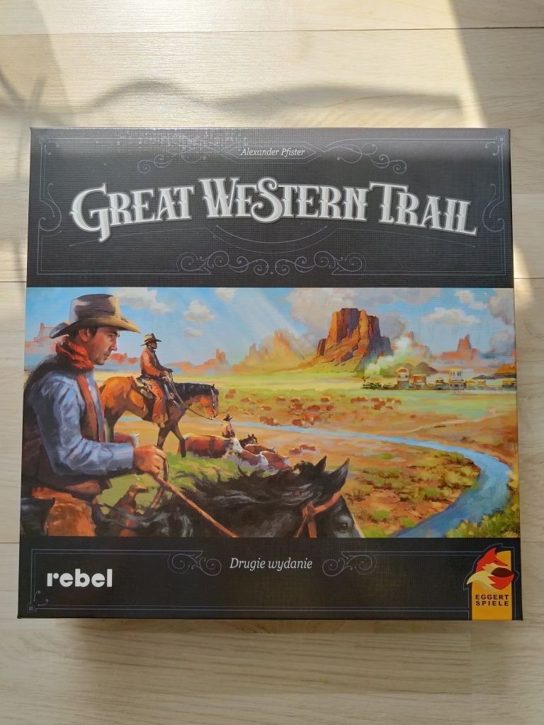Great Western Trail 2 edycja, Kolej na Północ, insert, koszulki, nowa