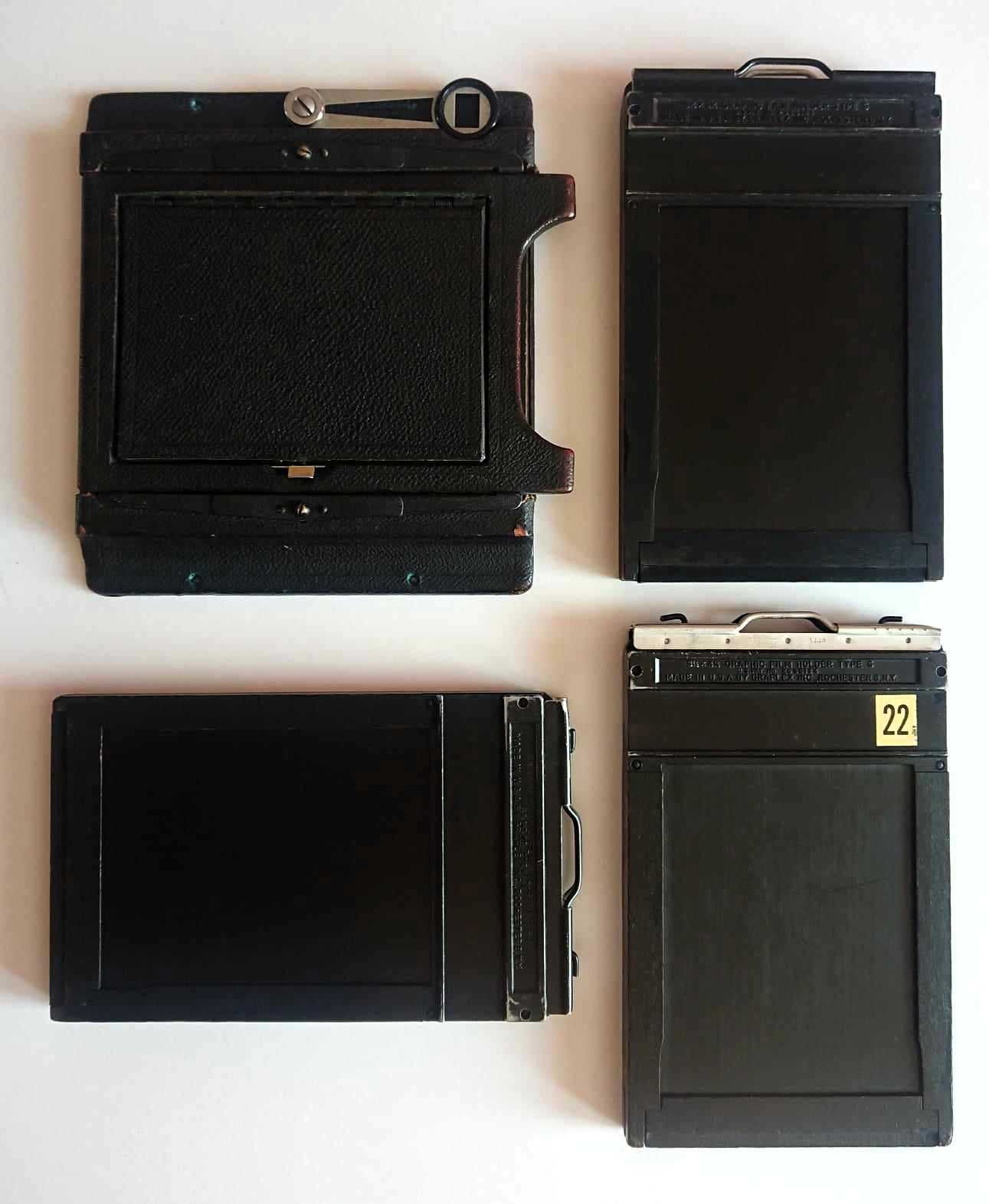 GRAFLEX Speed Graphic wielki format + 6x9 + Aero Ektar 2,5/178