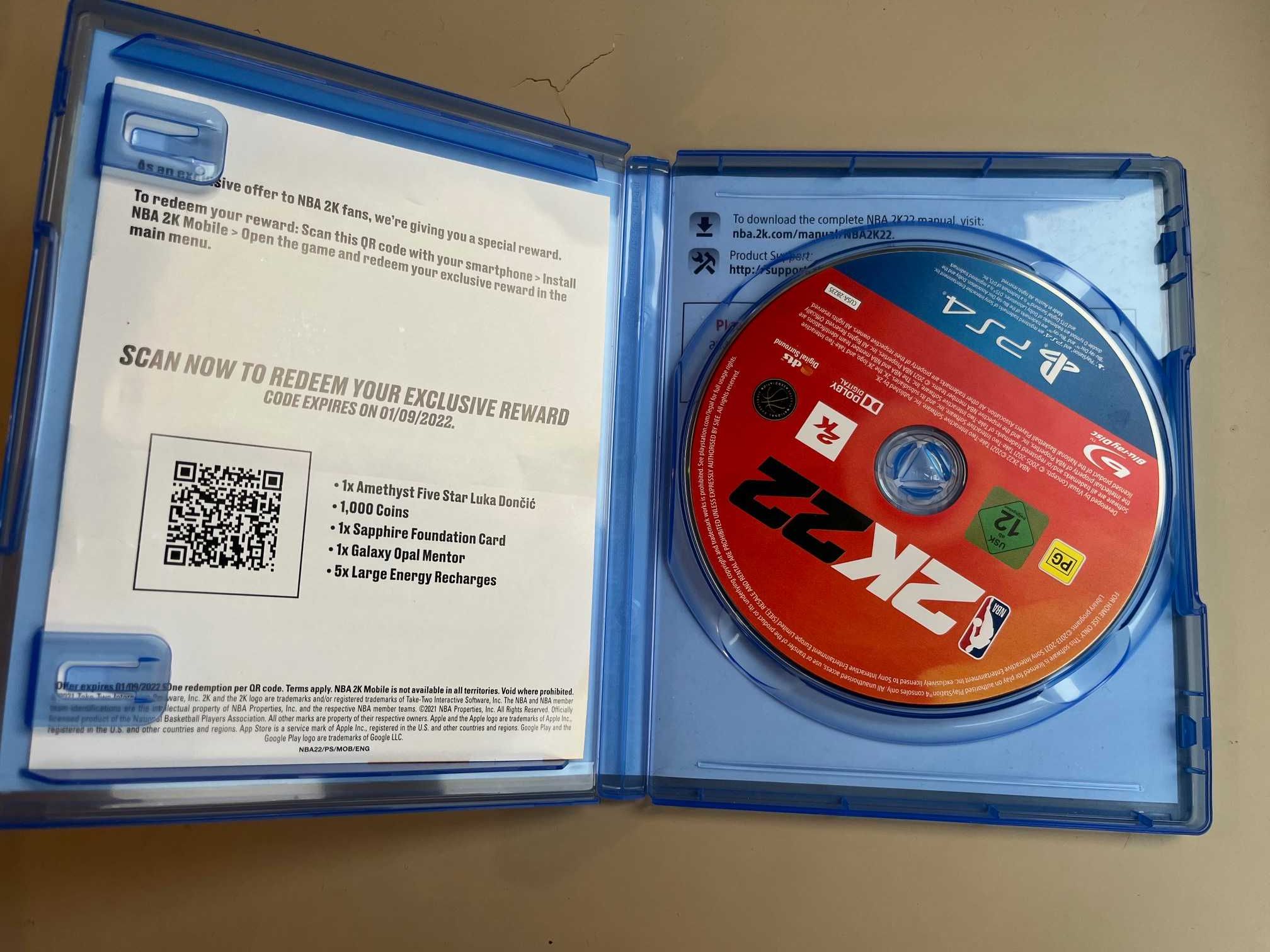 NBA 2K22 gra na PS4