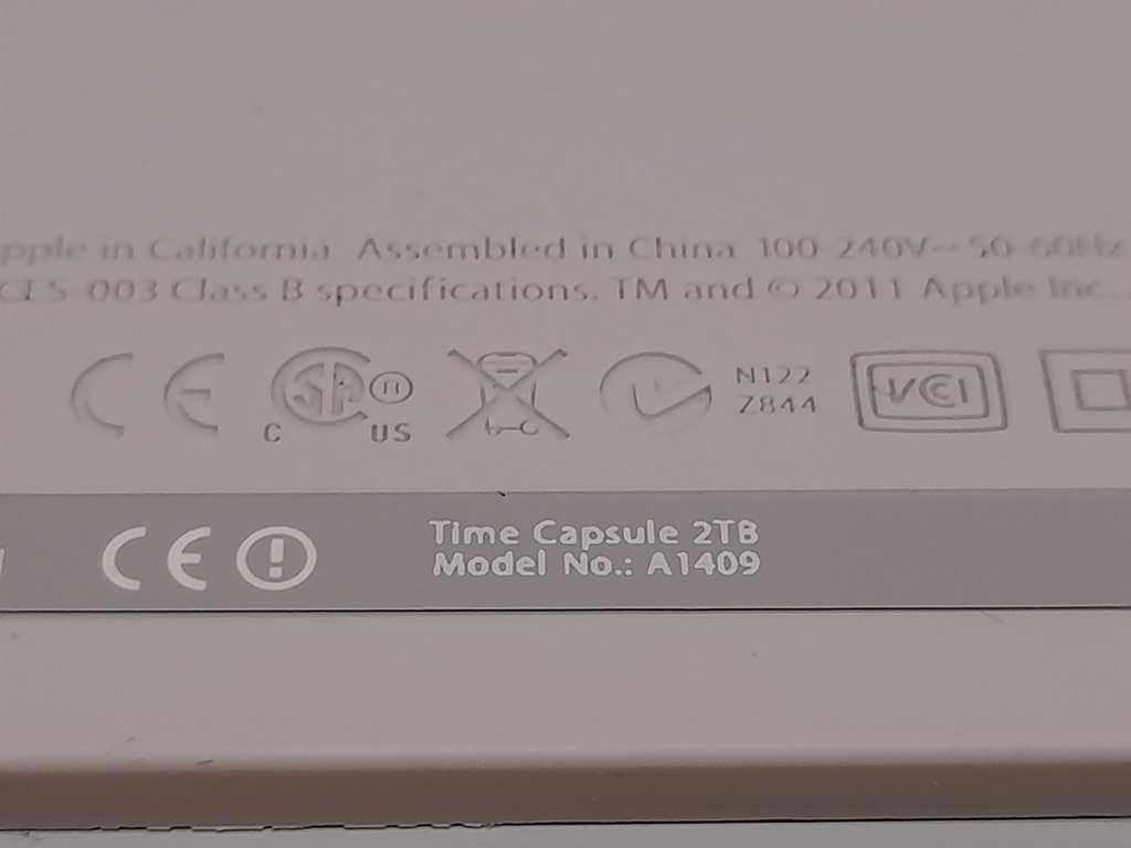 Time Capsule AirPort 2Tb