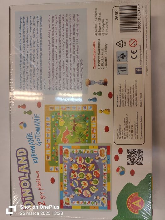 Gra planszowa  Dinoland