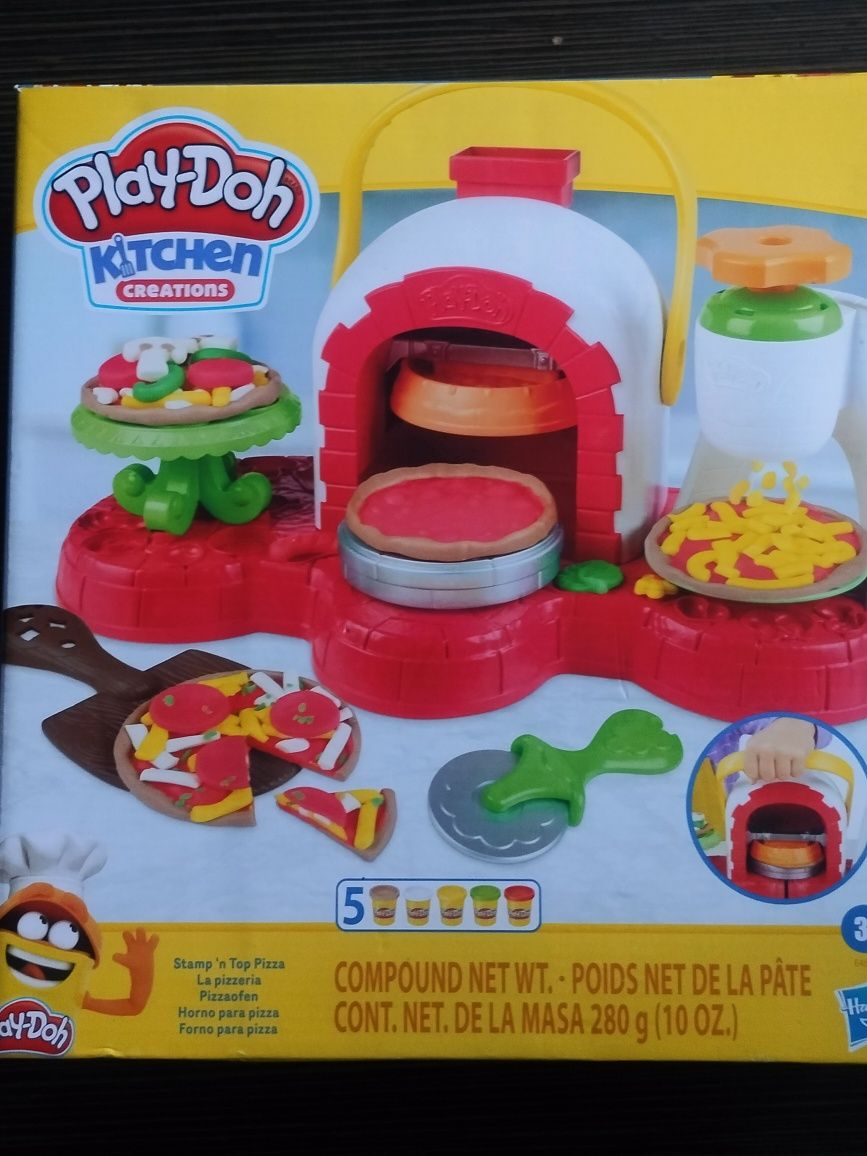 Play Doh Pizzeria Ciastolina Piec pizza