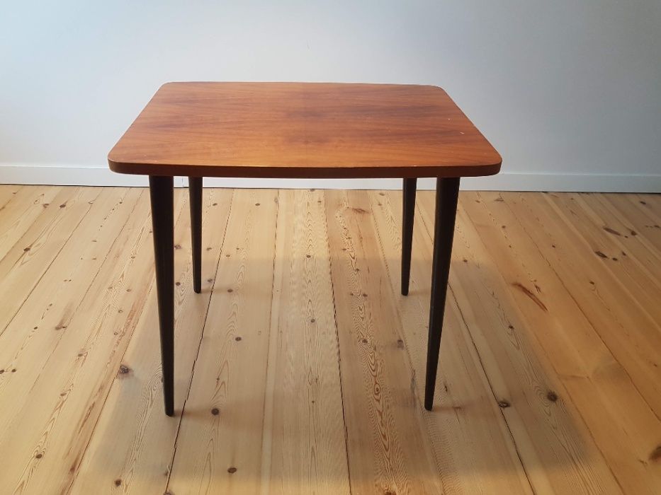 Stolik kawowy patyczak z czasów PRL lata 60-70 vintage