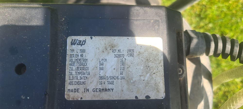 Myjka ciśnieniowa WAP L3000