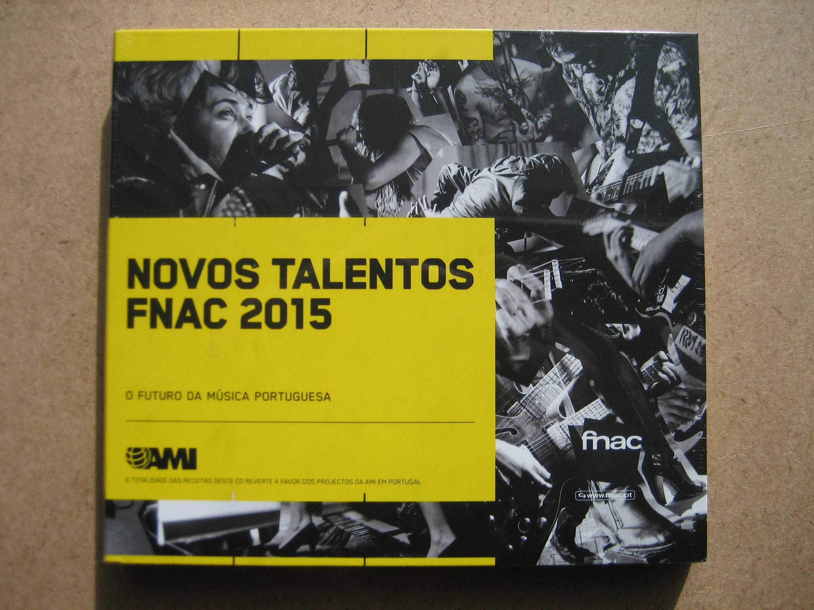 Cds duplos Novos Talentos Fnac 2015, 2017, 2019 Selados