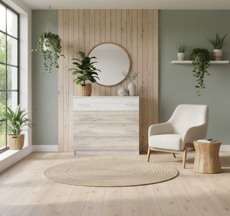 Комод «Ким 4Ш»  сочетает в себе привлекательность и практичность