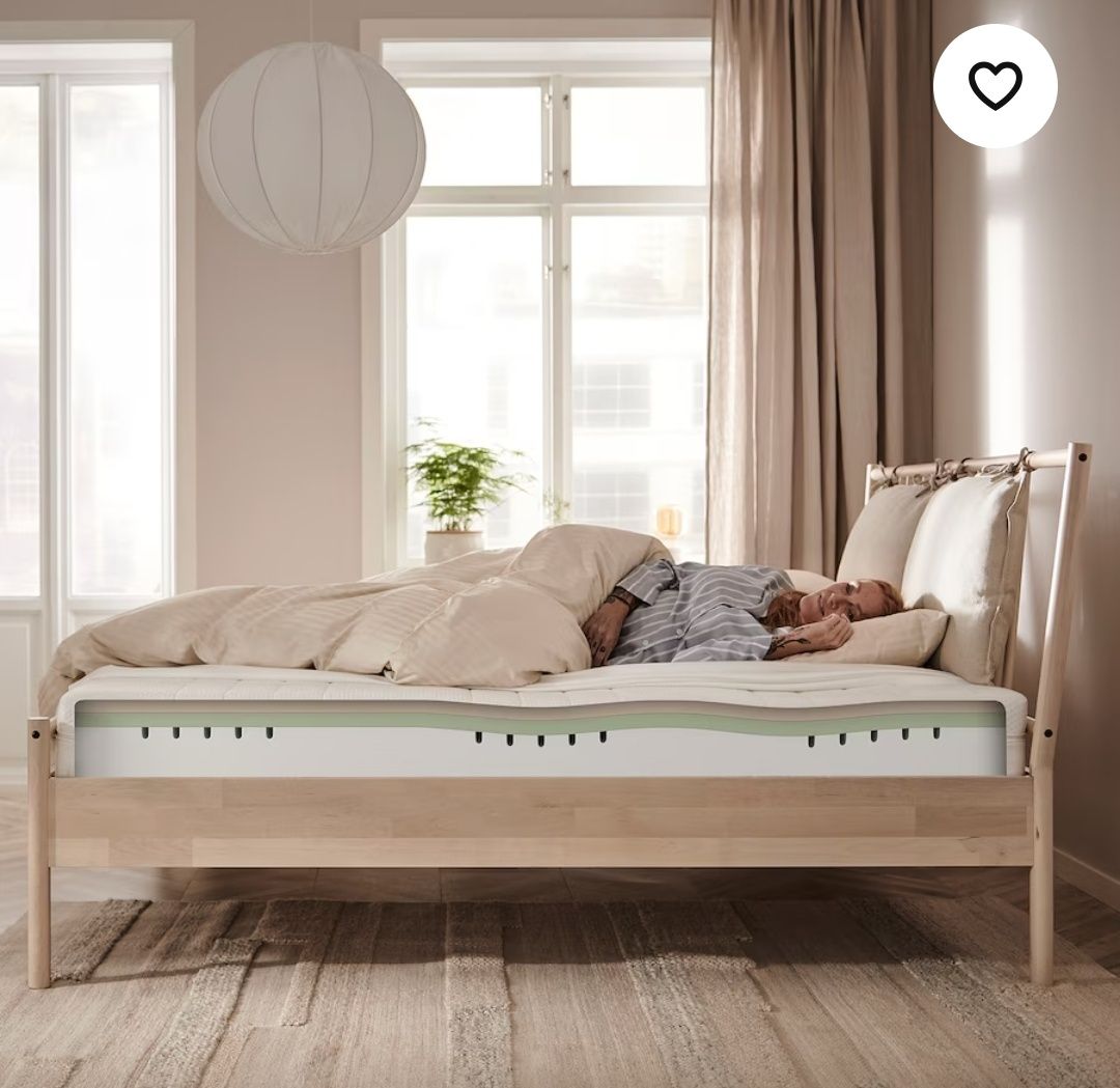 Nowy 1/2 ceny Materac piankowy dwustronny ÅKREHAMN z Ikea 90 cm