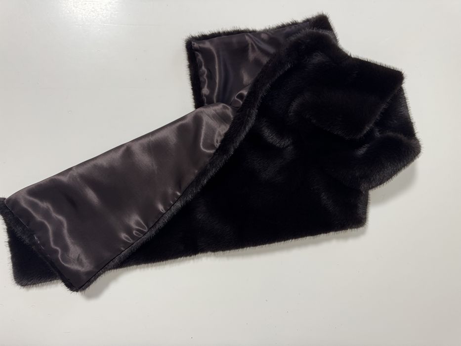 Манішка із екохутра, манишка из норки