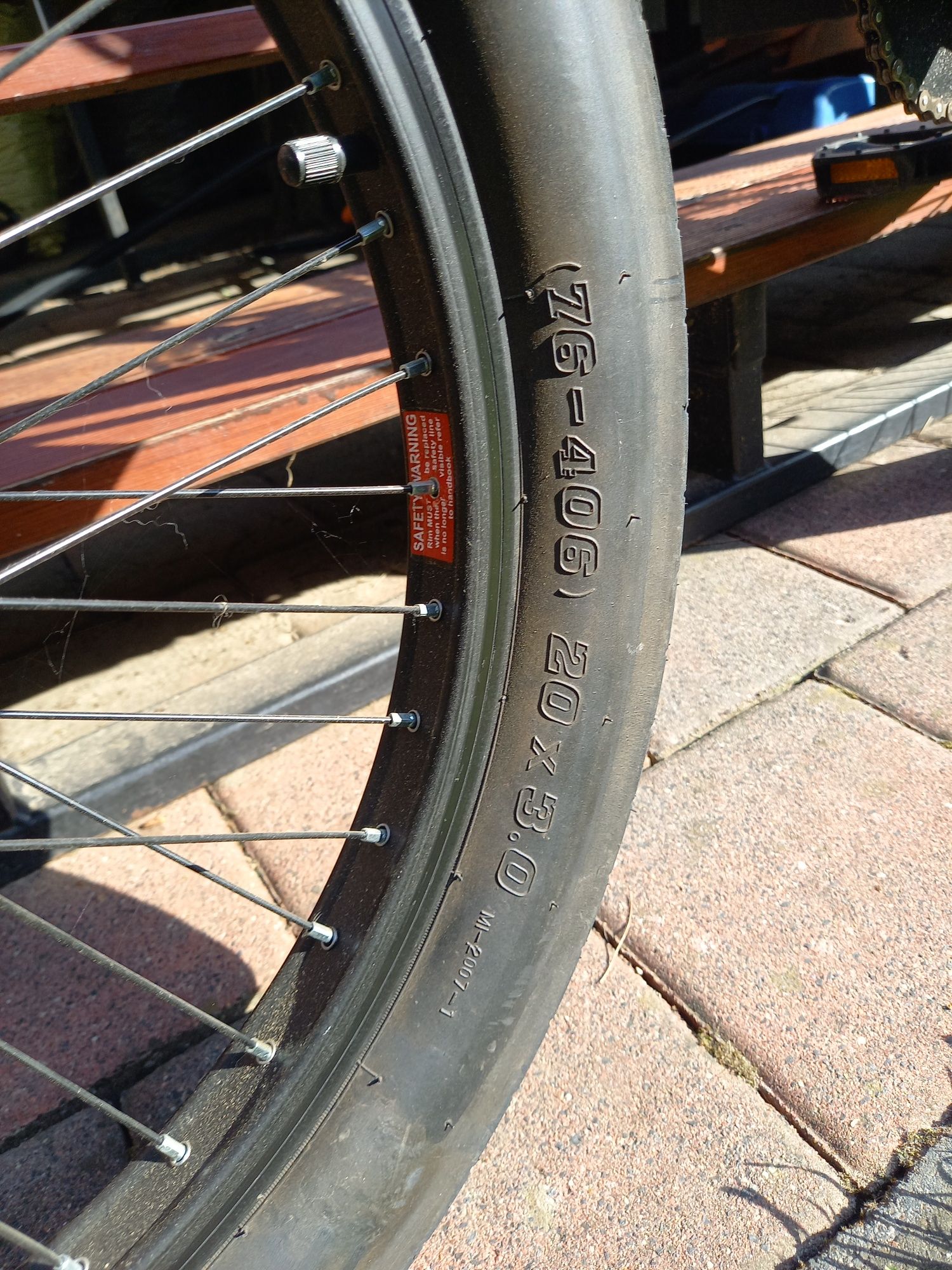 Rower typu BMX prawie nowy