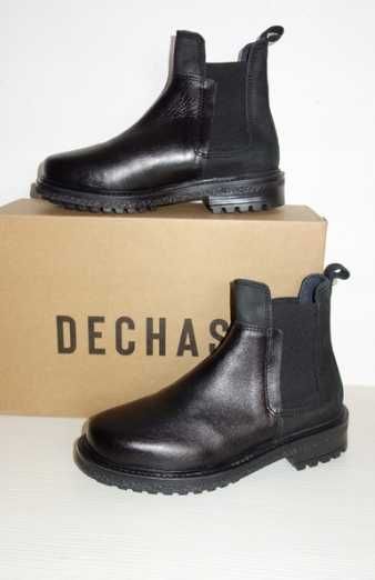 DECHASE Botto botki skórzane unisex R.39 DE01L