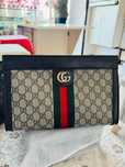 Torebka Gucci Ophidia z monogramem i łańcuszkiem