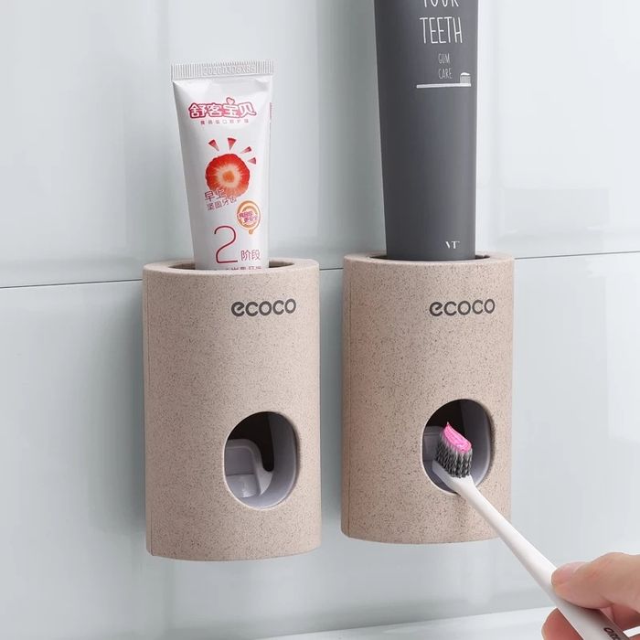 Dispensor de pasta dentes WC