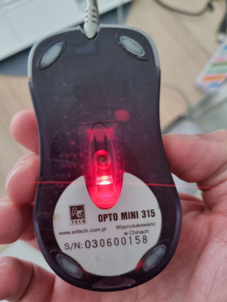 Myszka komputerowa USB A4 Tech Opto Mini 315