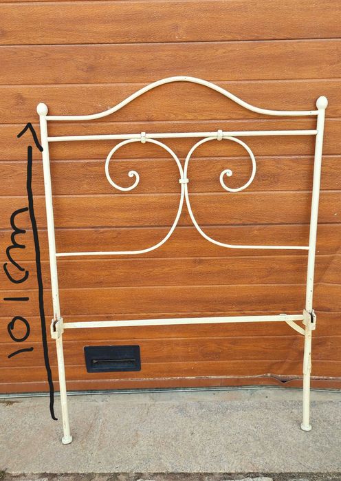 Cama de Ferro Antiga, solteiro – Vintage