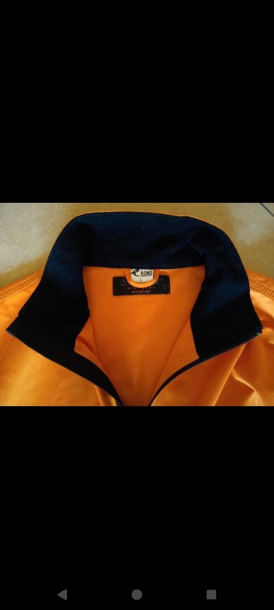 RONO  Niemiecka męska kurtka wiatrówka, Windproof, Rozmiar L