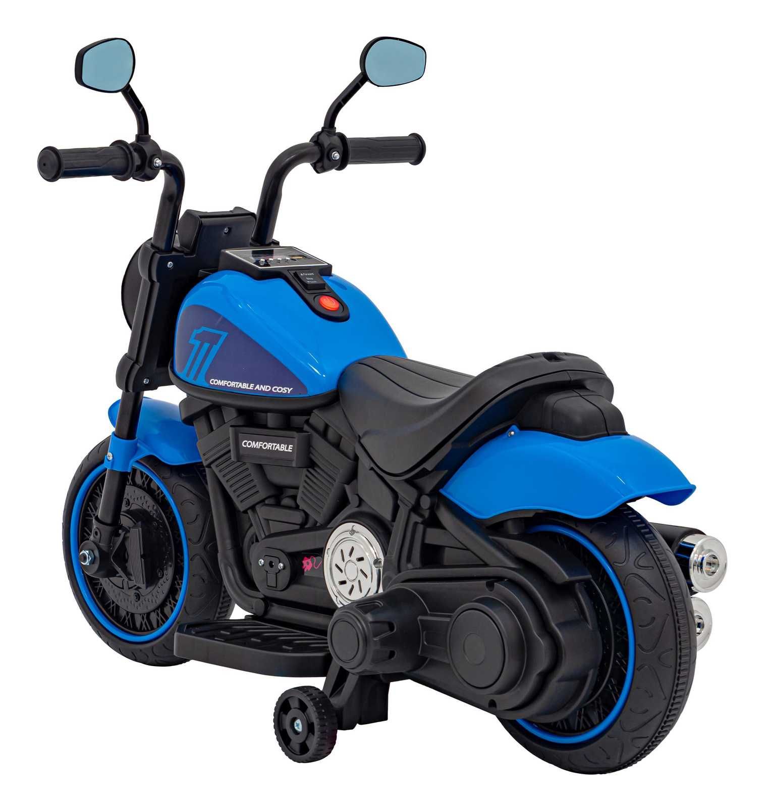 Autko motor motorek CHOPPER FASTER na akumulator trójkołowy dla dzieci
