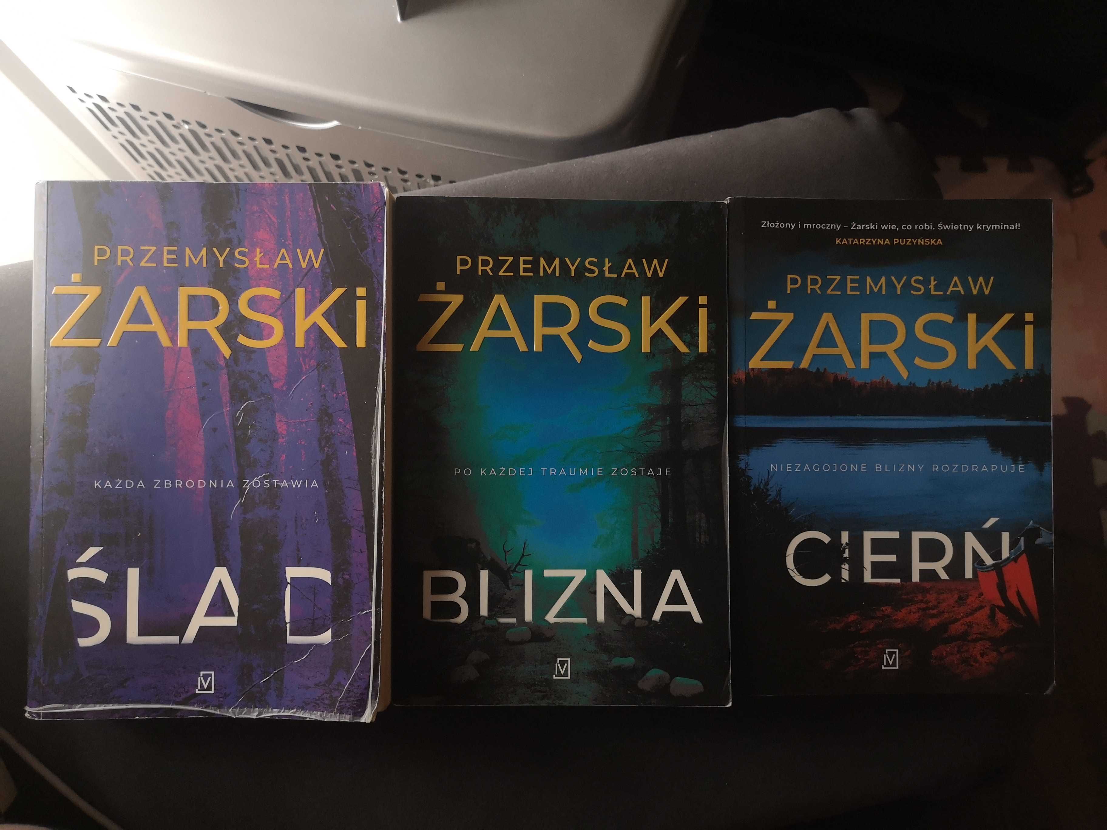 Przemysław żarski Ciern, ślad i Blizna