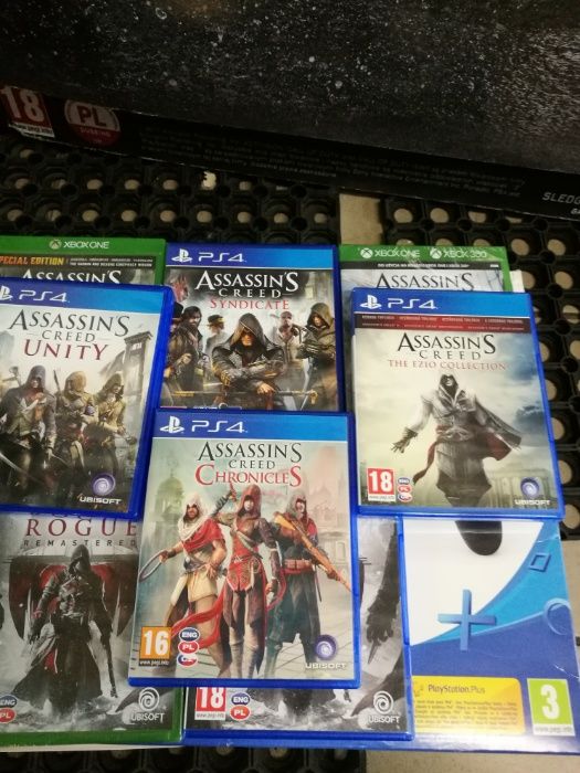 Assassin Black Flag Unity Syndicate Rogue Metal Gear Order LuBWymiana