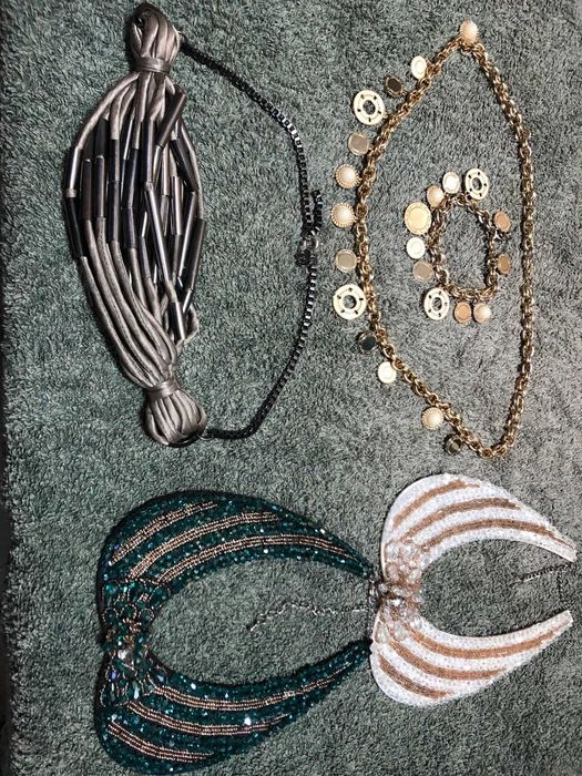 Colar e Pulseira Pedro Del'Hierro e Outros