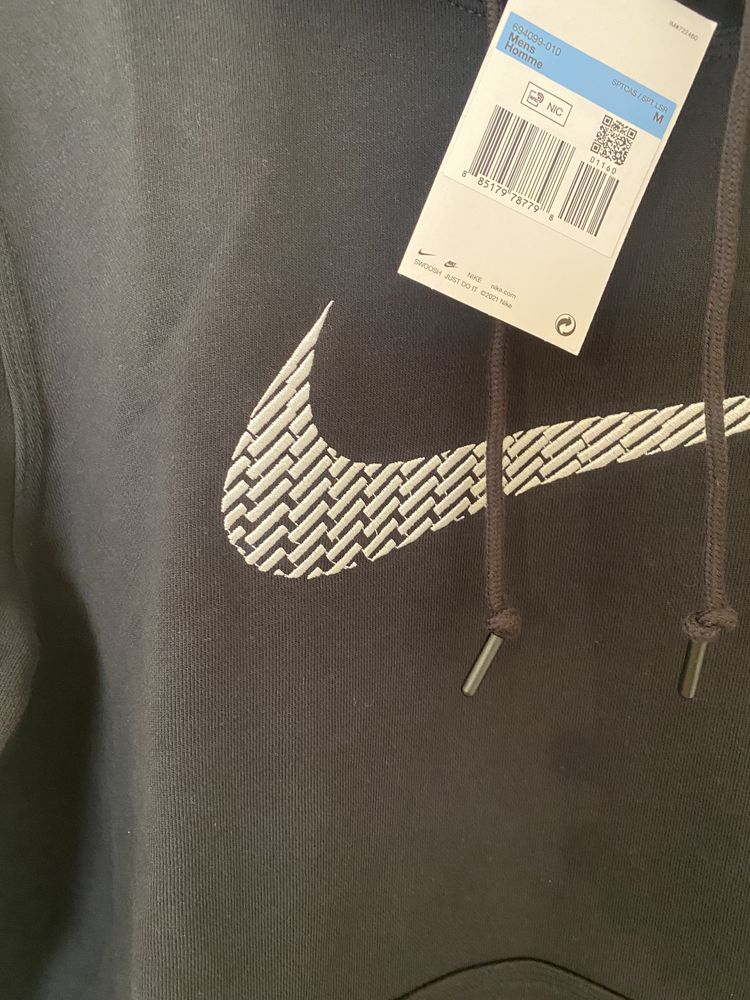 Sweatshirt preta nike NOVA