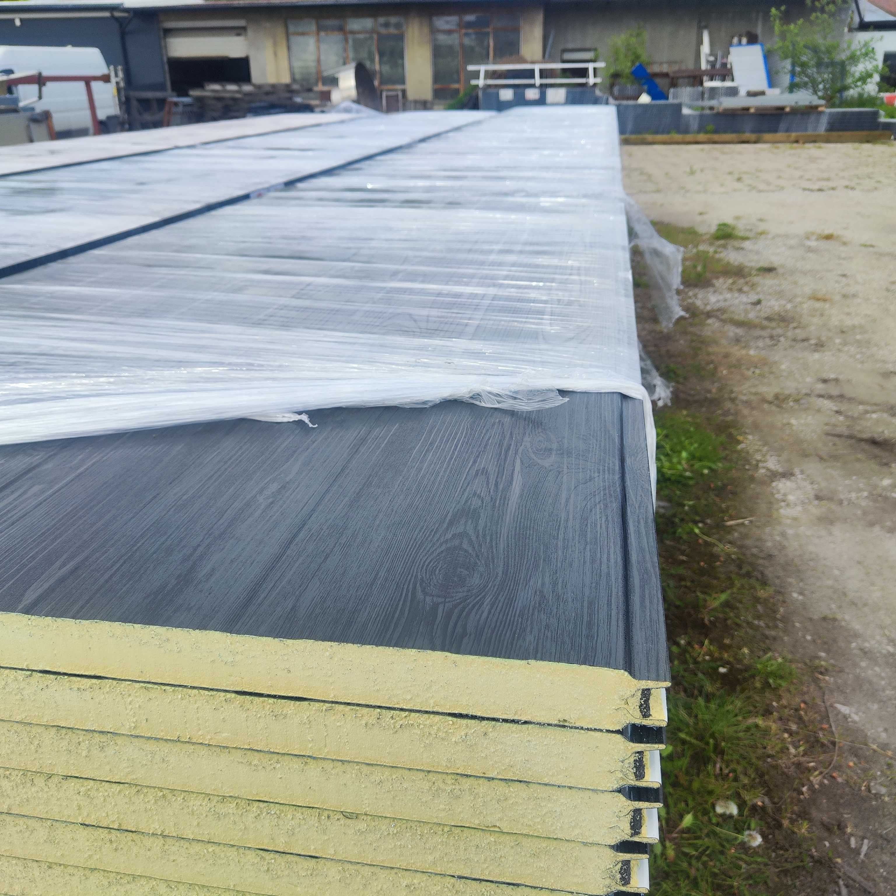 Płyta warstwowa 4 cm Grafit drewnopodobna 3D arkusze 9 metrów