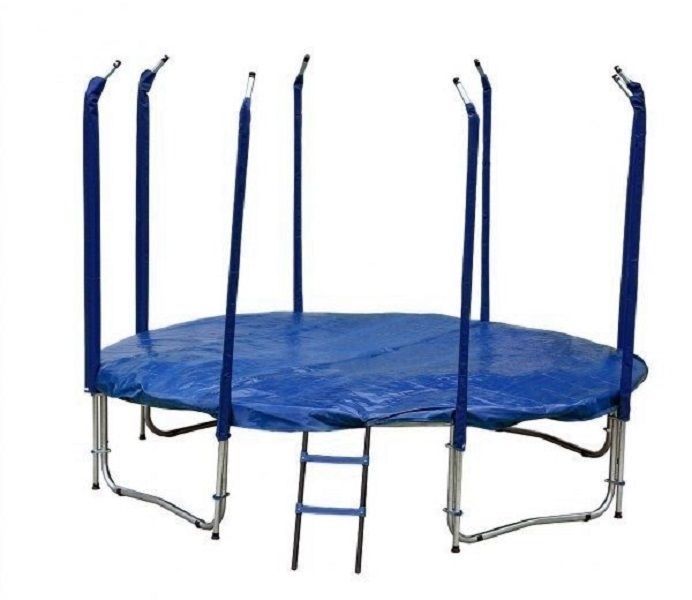 Trampolina Ogrodowa 244 cm / 8 FT Maxy Comfort Niebieska