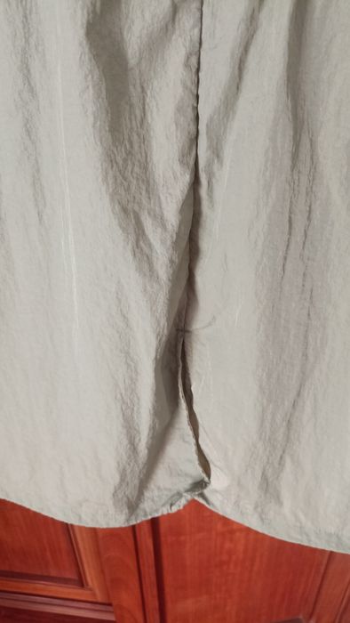 Parka comprida guarda -vento Zara S-M Nova