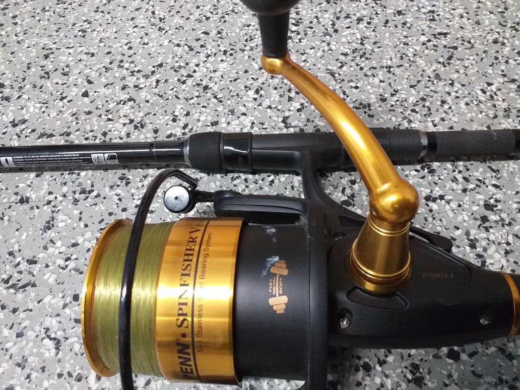 Wędka z kołowrotkiem Spinfisher V 8500LL