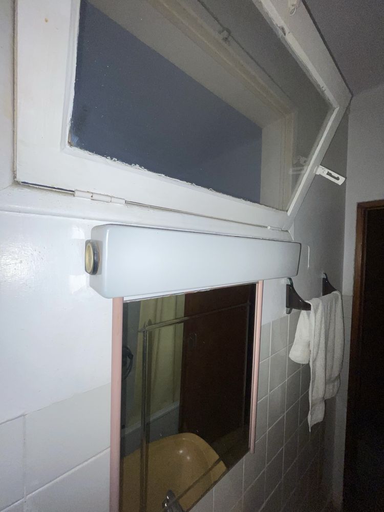 Candeeiro de Wc com lampada fluorescente
