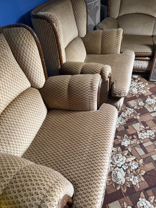 Sofa com duas poltronas