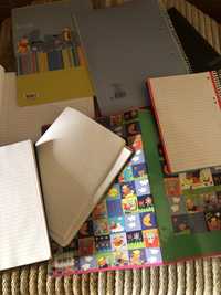 Cadernos e Material Escolar Vário