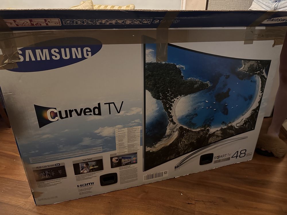 TV Samsung Curved 48”  UE48H8000 FuLL Led Dysk ssd