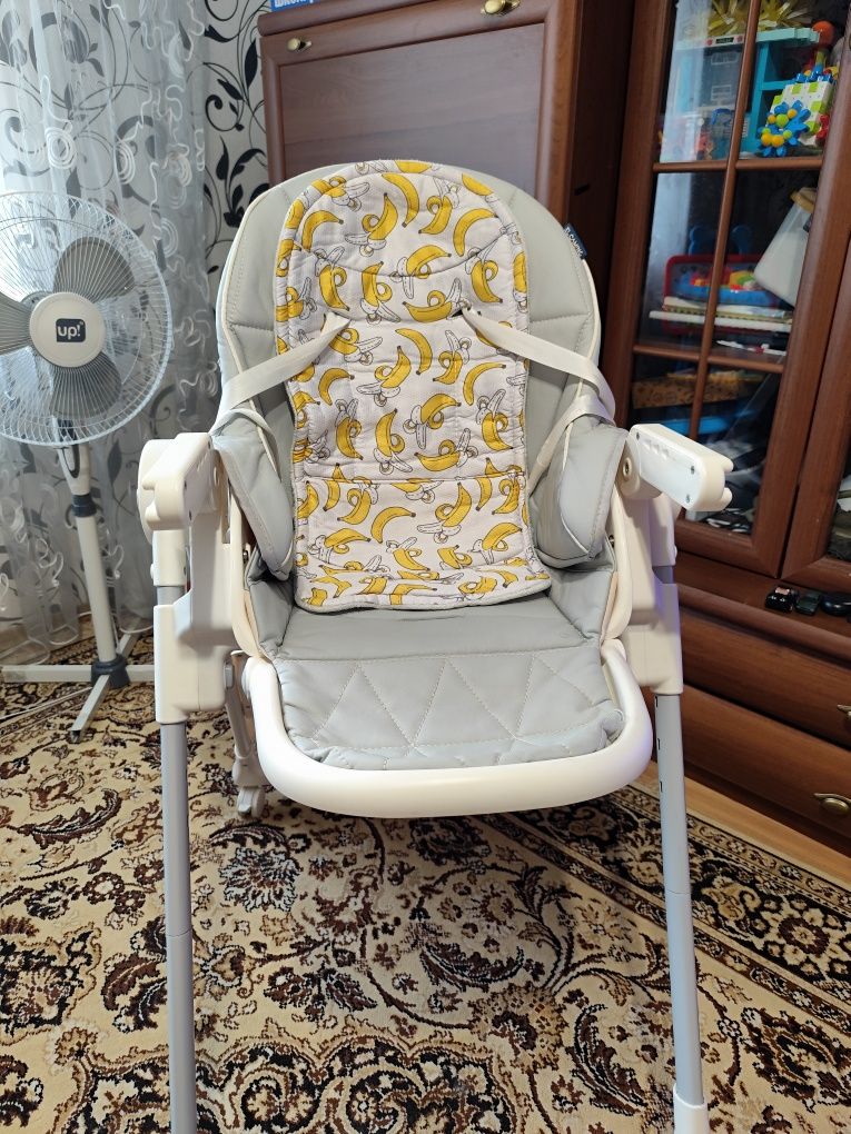 Стільчик для годування El Camino Banana grey