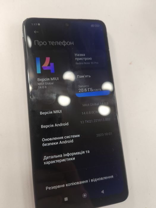 Redmi note 10 Pro 6/128