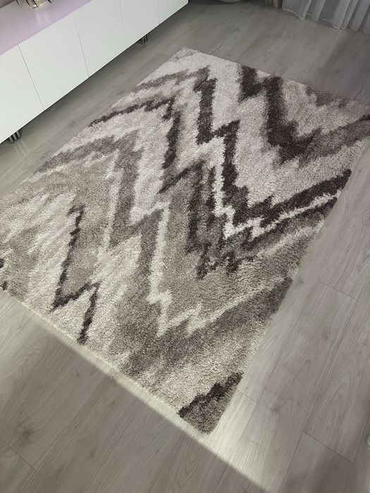 Tapete sala/quarto beje
