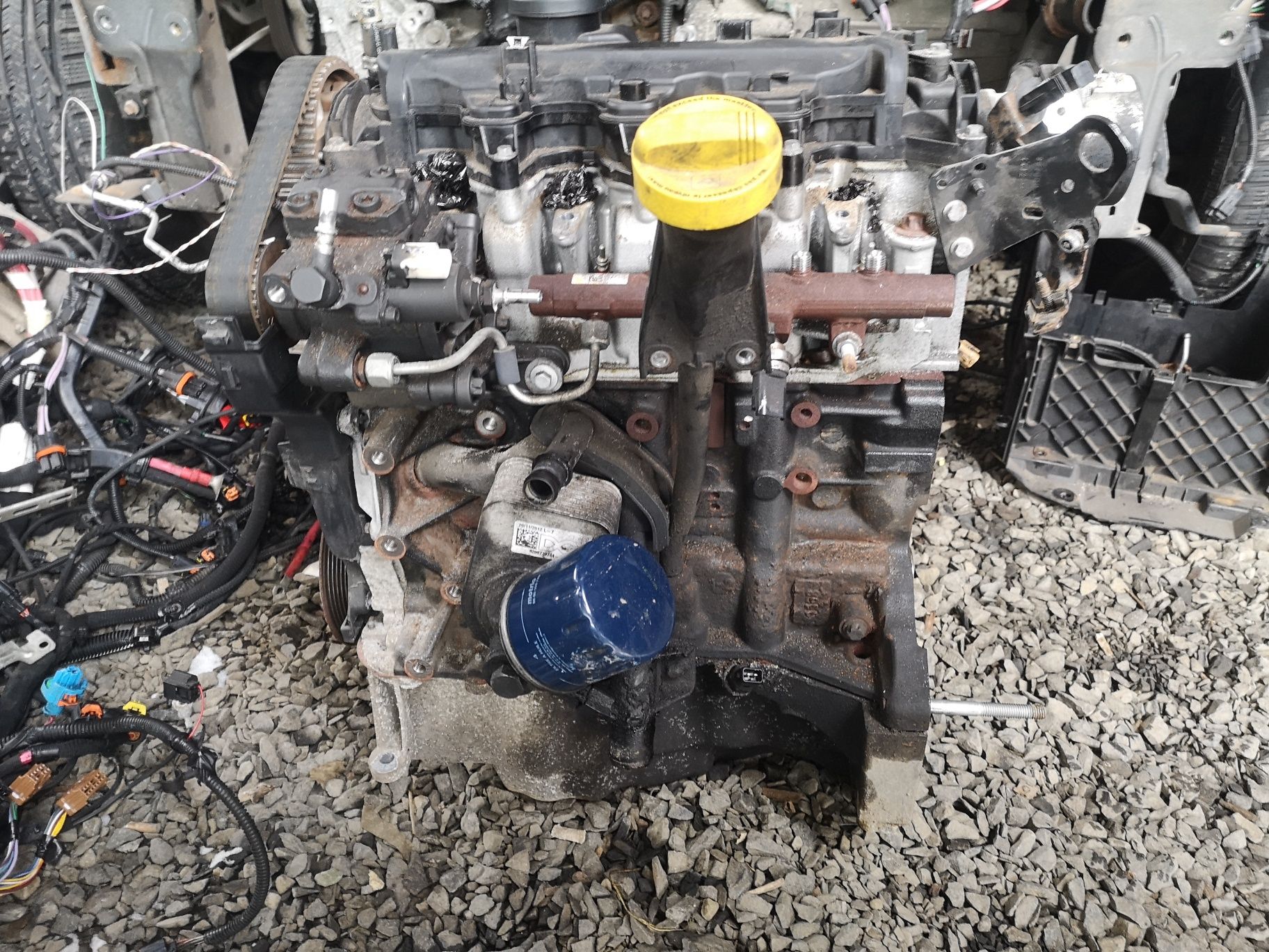 Двигун мотор К9К 636 Renault Megane 3 Scenic 3  (Рено Меган Сценік 3)