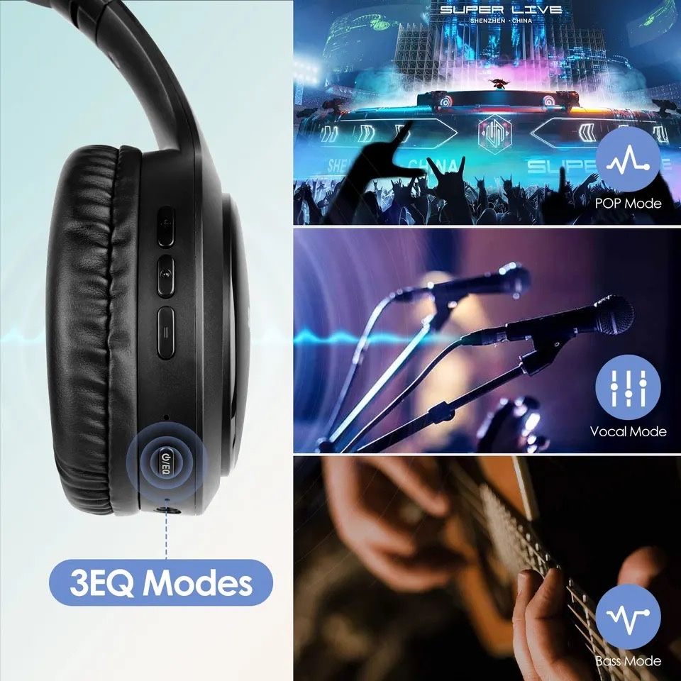 Беспроводные наушники Siindoo JH-919 Stereo Bluetooth 5.1 174 Черный