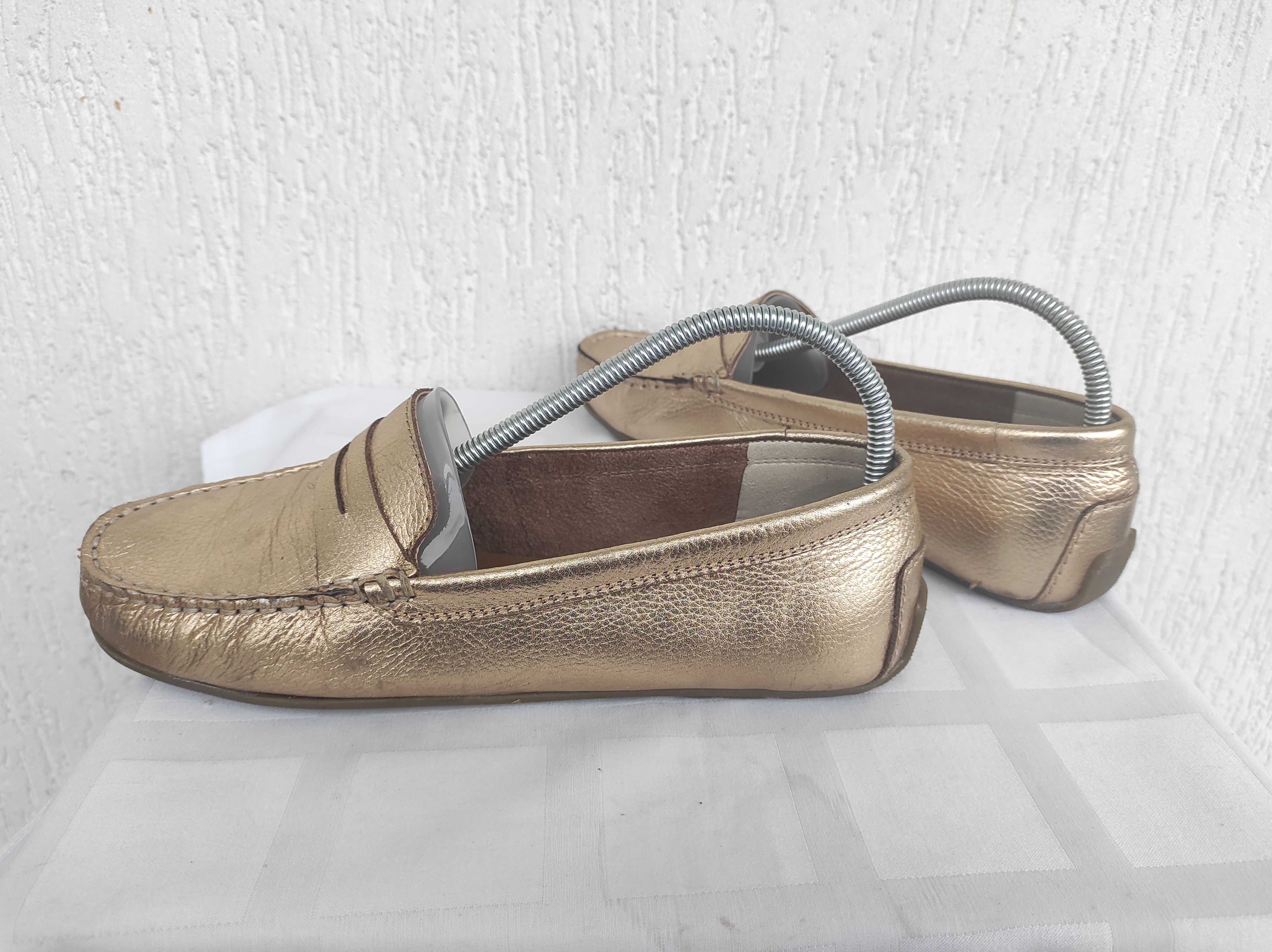 Мокасини кожанние Marks & Spencer р.38