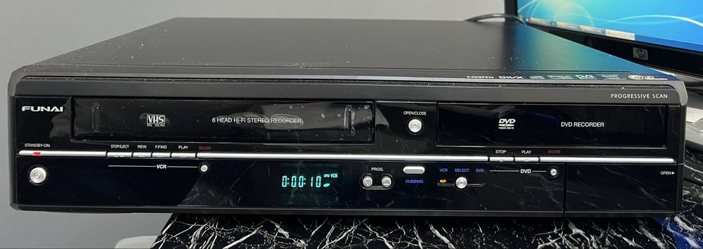 Nagrywarka dvd vhs Funai WD6D M100 Pilot