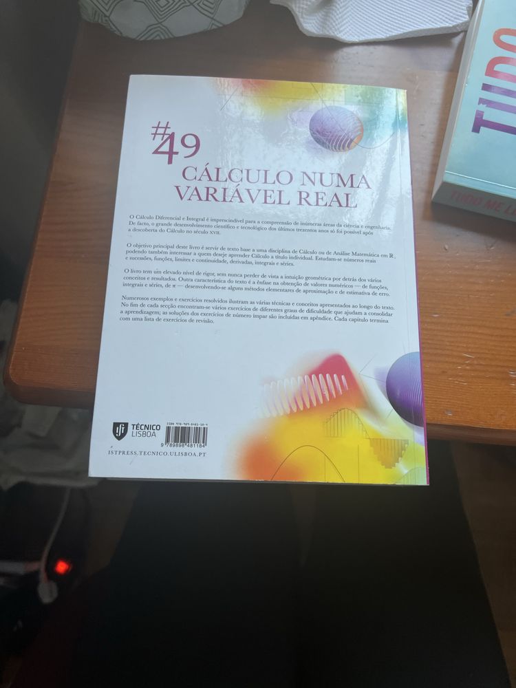 Livro dd Cálculo numa variável