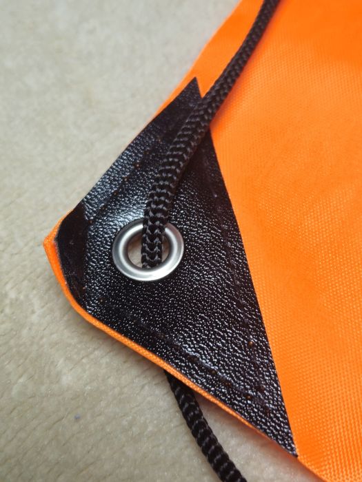 Pomarańczowy worek sportowy Torba plecak