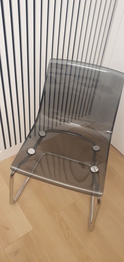 Krzeslo przezroczyste Tobias Ikea