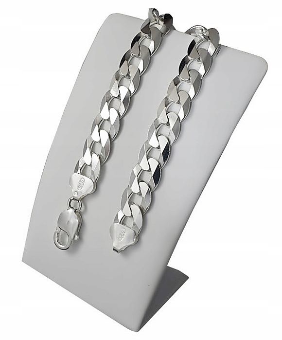 Srebrna Bransoleta PANCERKA 10,50 mm  GRAWER GRATIS