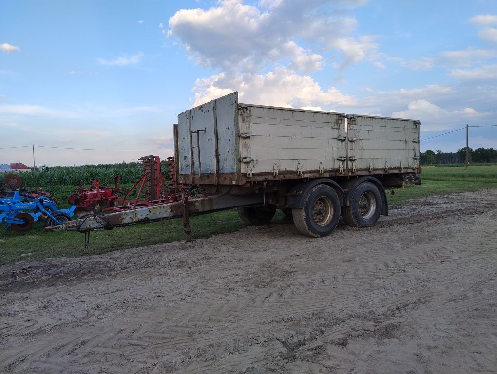 Przyczepa 4.5t wywrotka na 3 strony