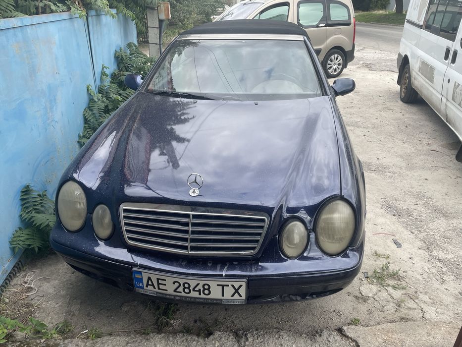 Mercedes w208 кабриолет